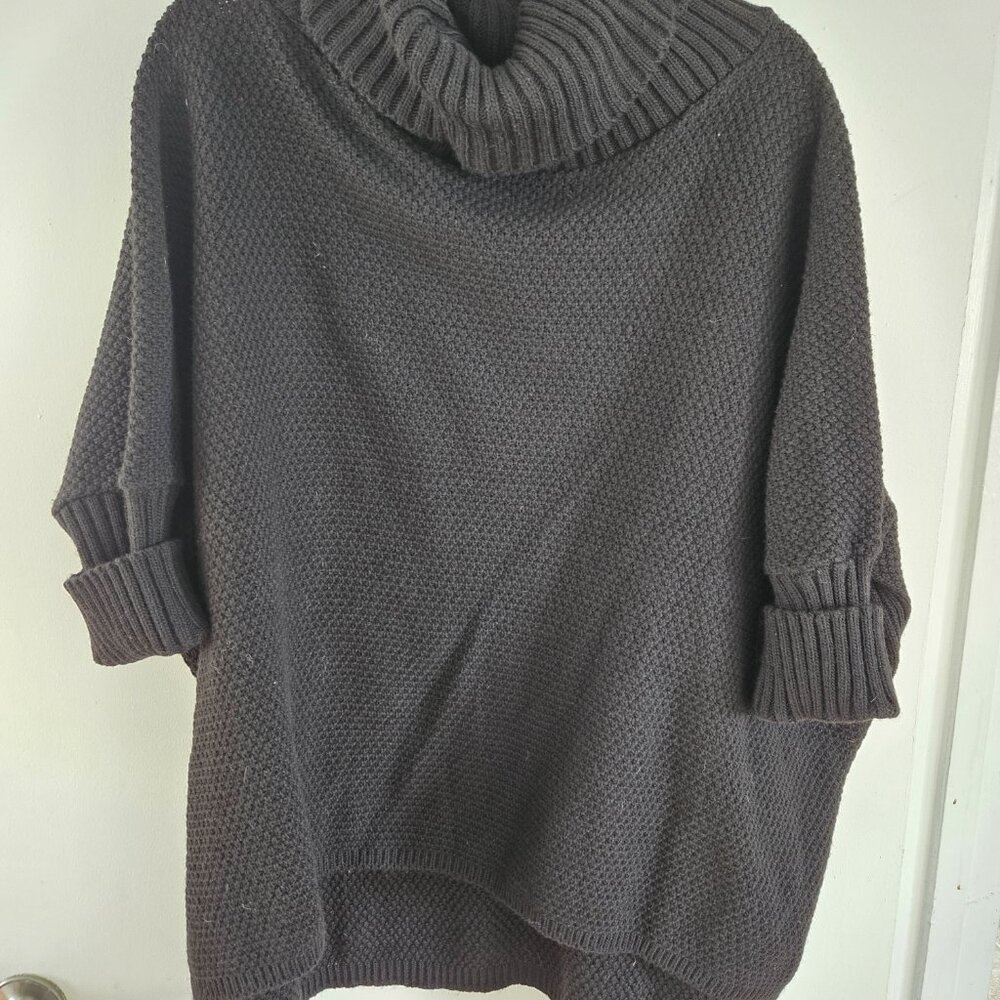 Turtle Neck Oversized Sweater - image 3